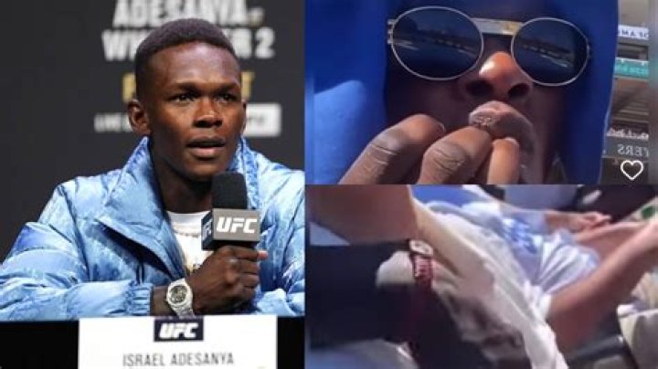 Watch: Still gay Israel Adesanya licks a girls breast sweat, draws hate on social media